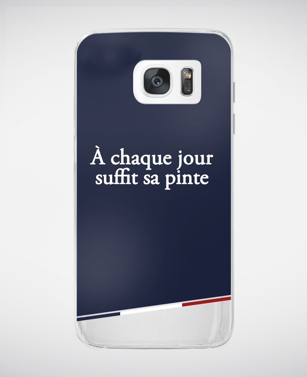 Coque smartphone À chaque jour suffit sa pinte