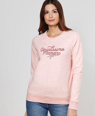 Sweatshirt femme Génialissime maman