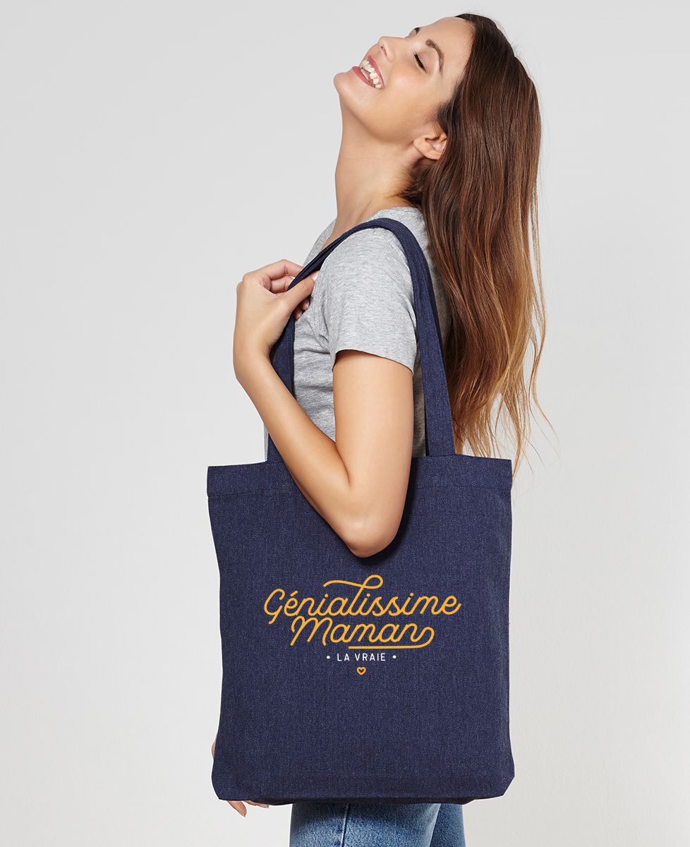 Tote bag Génialissime maman - Cadeaux Maman