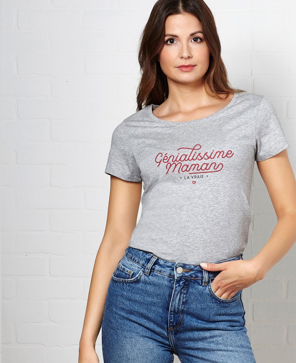 T-Shirt femme Génialissime maman