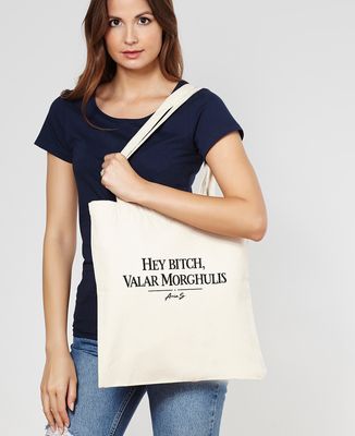 Tote bag Valar morghulis