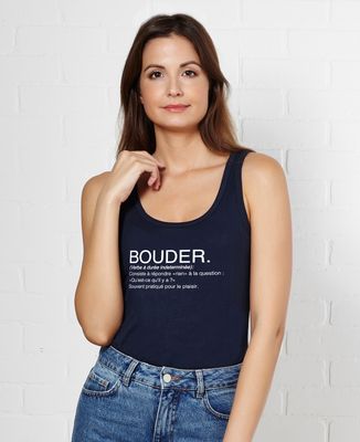 Débardeur femme Bouder définition