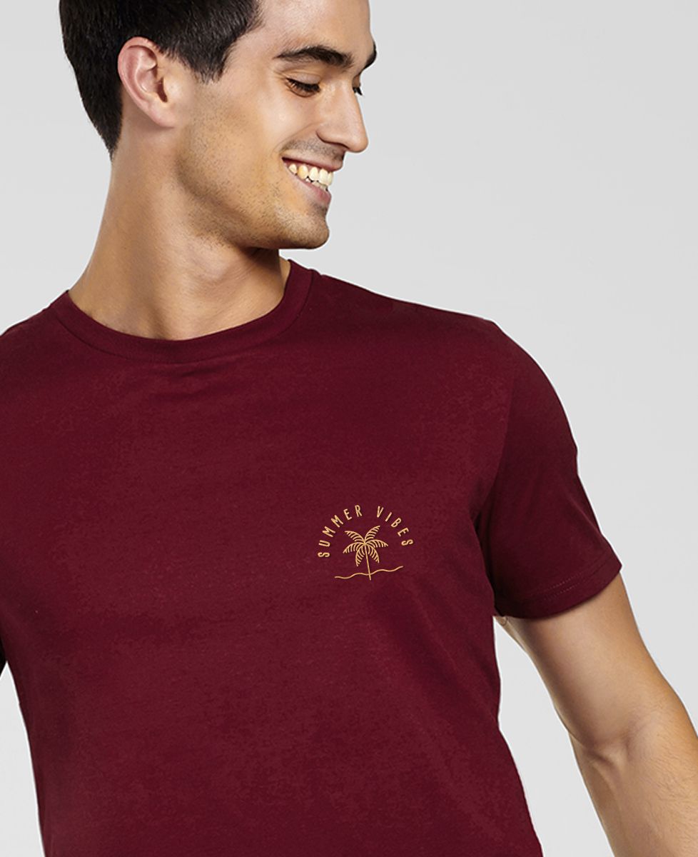 T-shirt homme Summer vibes (brodé)