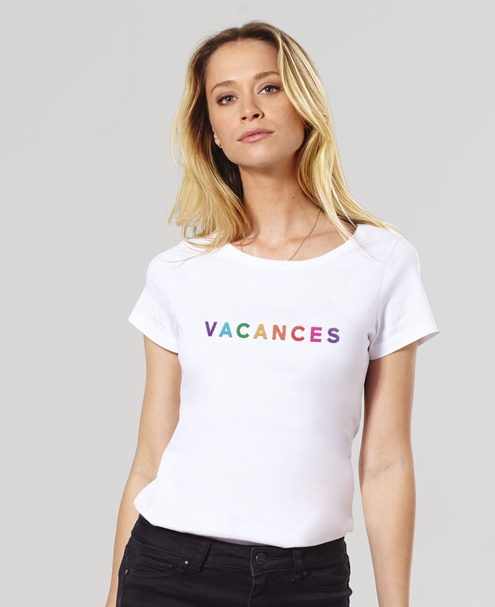 ACADIENNE EN VACANCE  - TSHIRT COUPE FÉMININE, UNISEXE main image 1