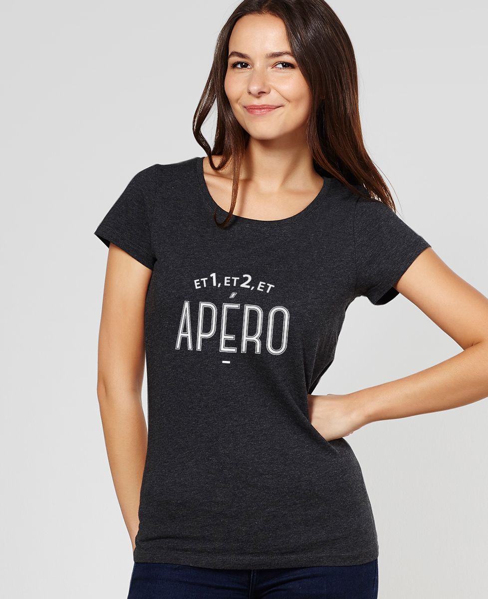 T-Shirt femme Et 1, et 2 et apéro