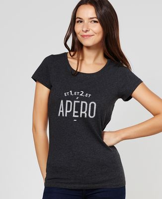 T-Shirt femme Et 1, et 2 et apéro