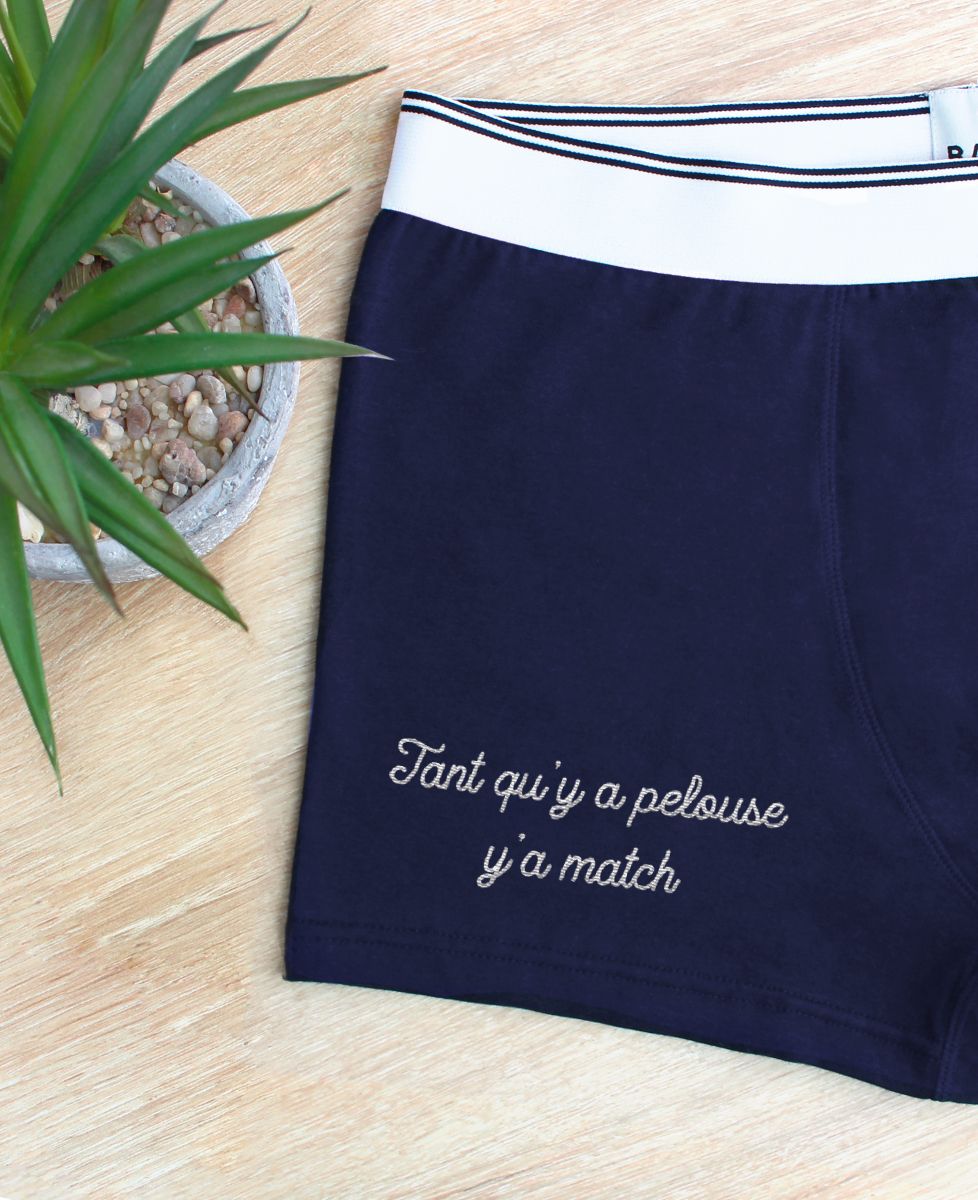 Boxer Tant qu'il y'a pelouse y'a match
