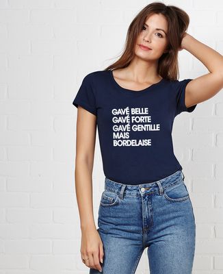 T-Shirt femme Gavé Belle Bordeaux