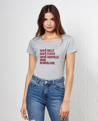 T-Shirt femme Gavé Belle Bordeaux