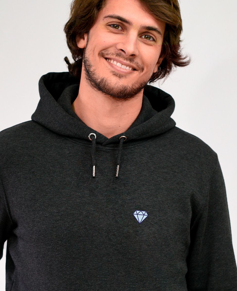 Hoodie homme Diamant (brodé)