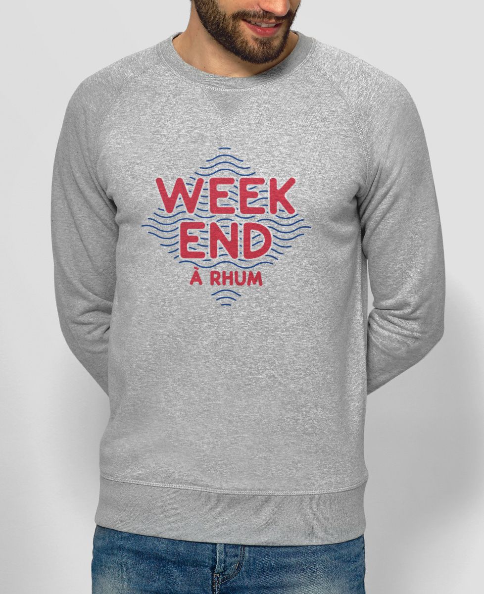 Sweatshirt homme Weekend à rhum
