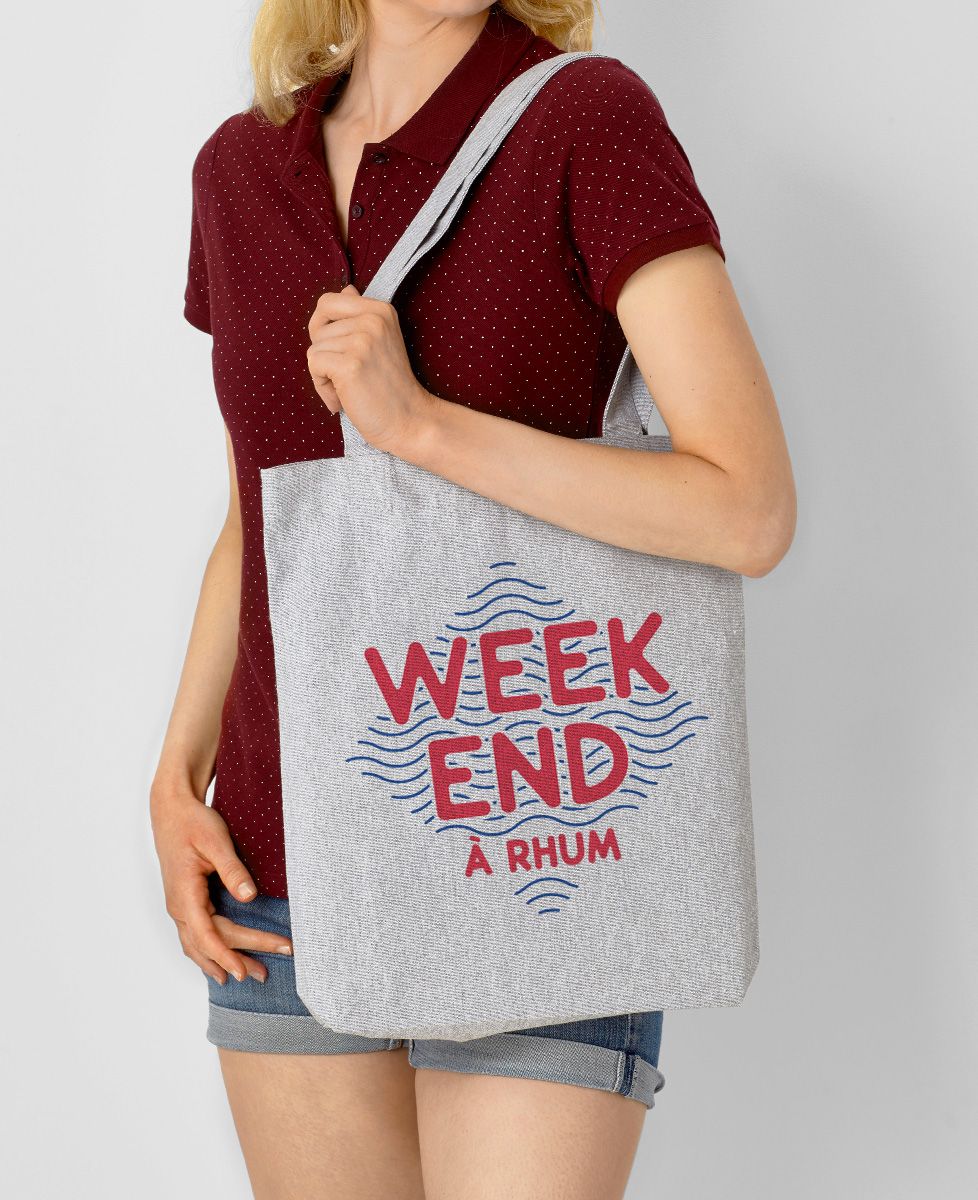 Tote bag Weekend à rhum