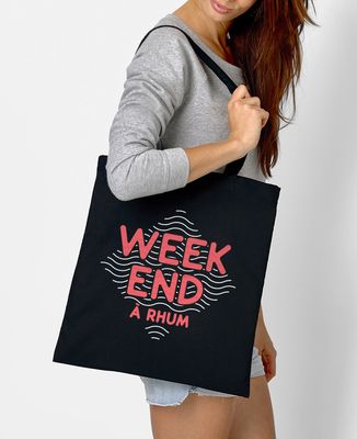Tote bag Weekend à rhum