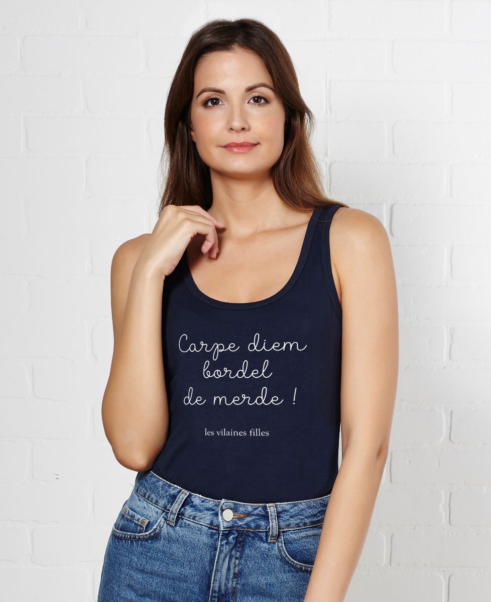 Débardeur femme Carpe Diem bordel
