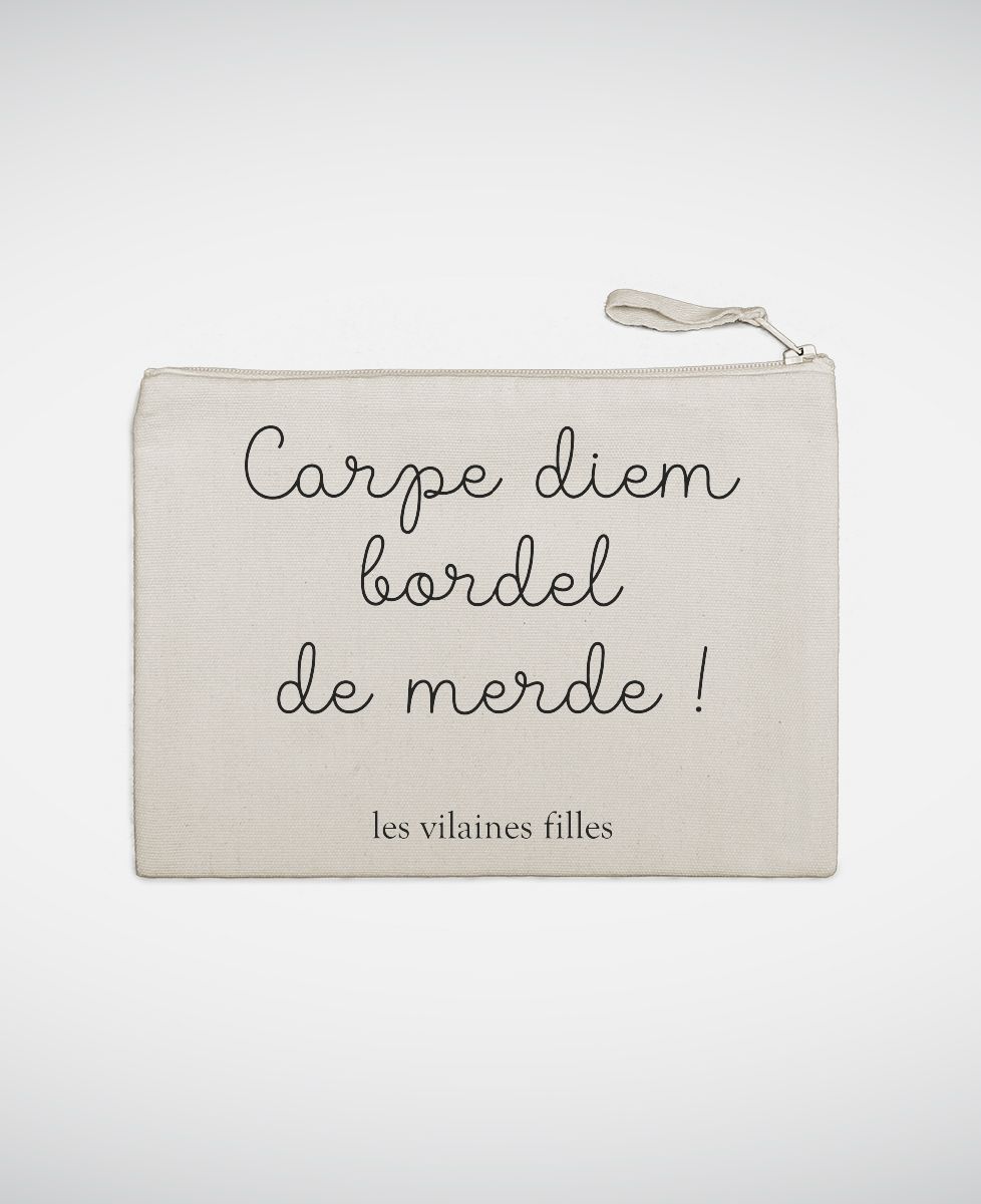 Pochette Carpe Diem bordel