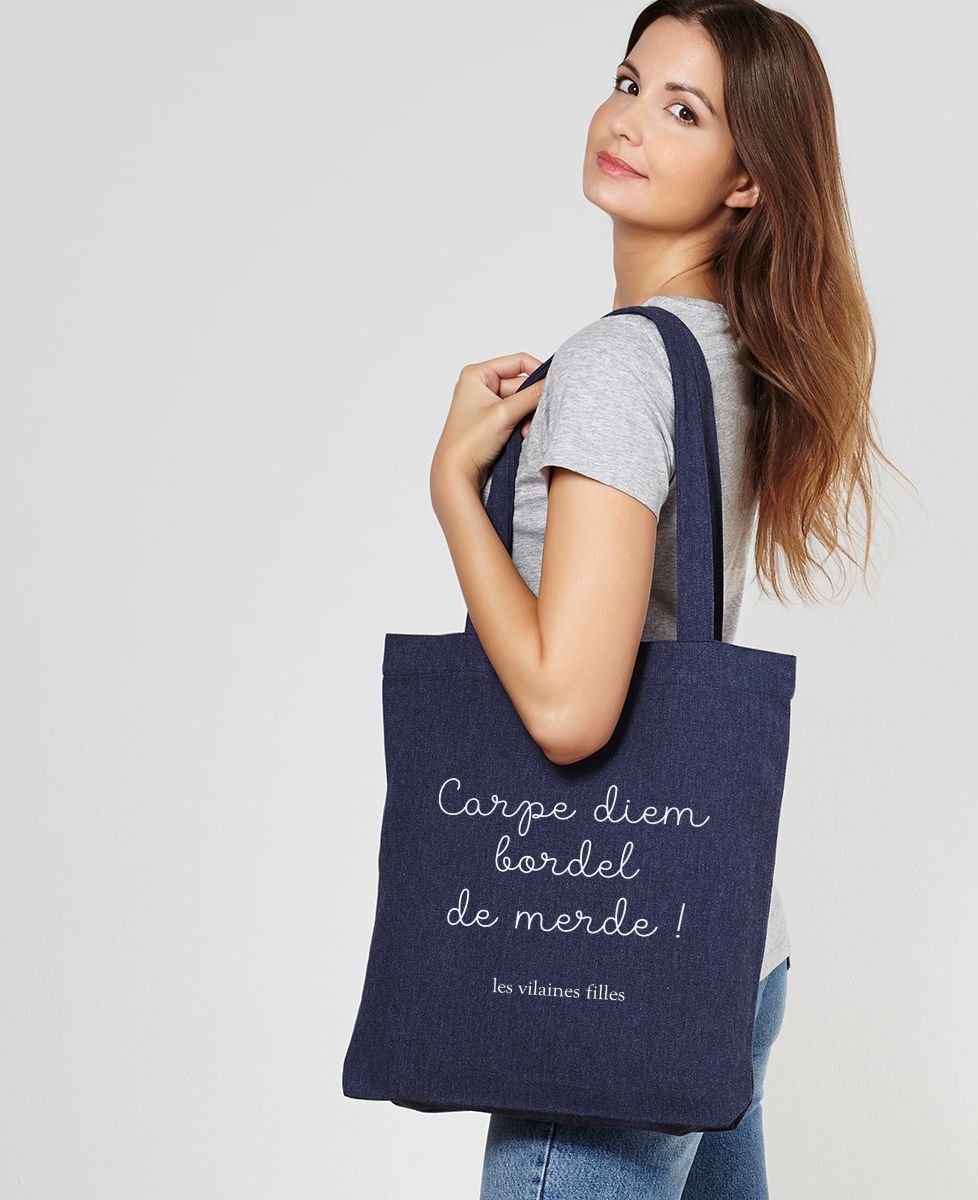 Tote bag Carpe Diem bordel
