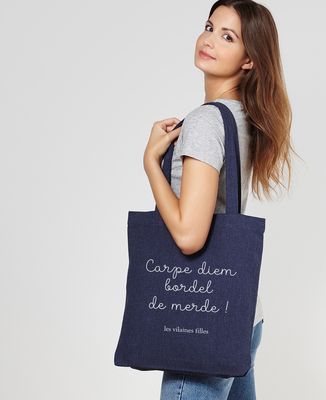 Tote bag Carpe Diem bordel