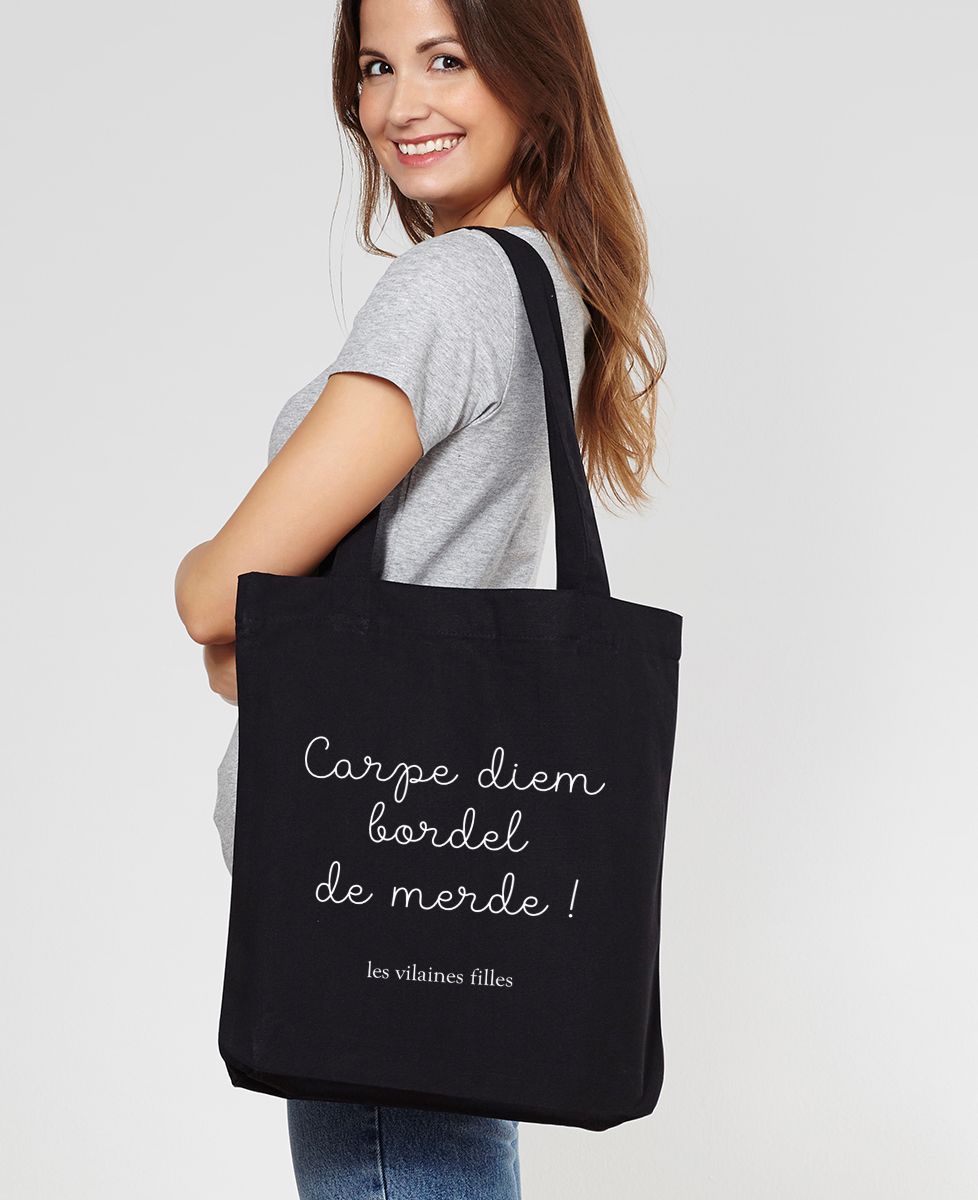 Tote bag Carpe Diem bordel