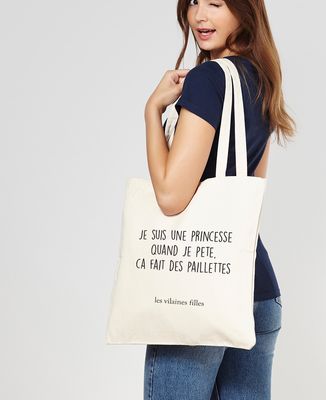 Tote bag Princesse qui pète