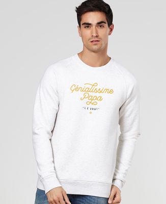 Sweatshirt homme Génialissime papa