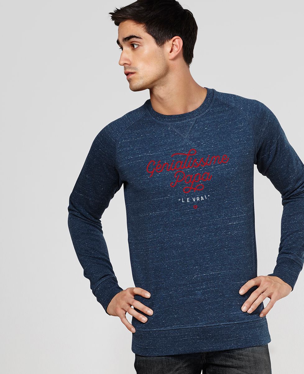 Sweatshirt homme Génialissime papa