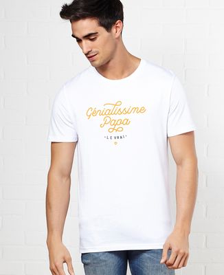 T-Shirt homme Génialissime papa