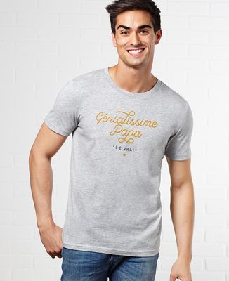 T-Shirt homme Génialissime papa