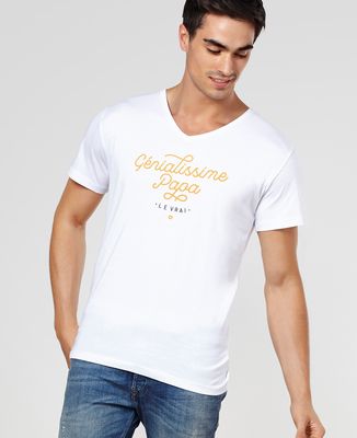 T-Shirt homme Génialissime papa