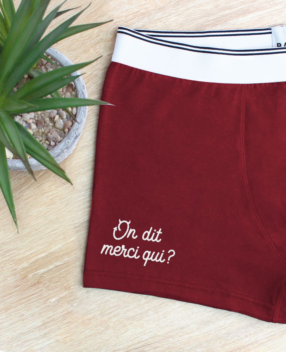 Boxer On dit merci qui