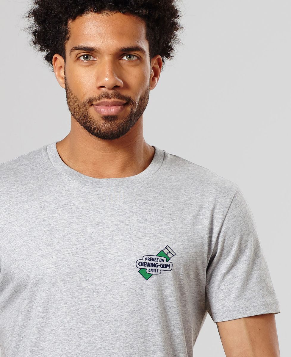 T-shirt homme Prenez un chewing-gum Emile