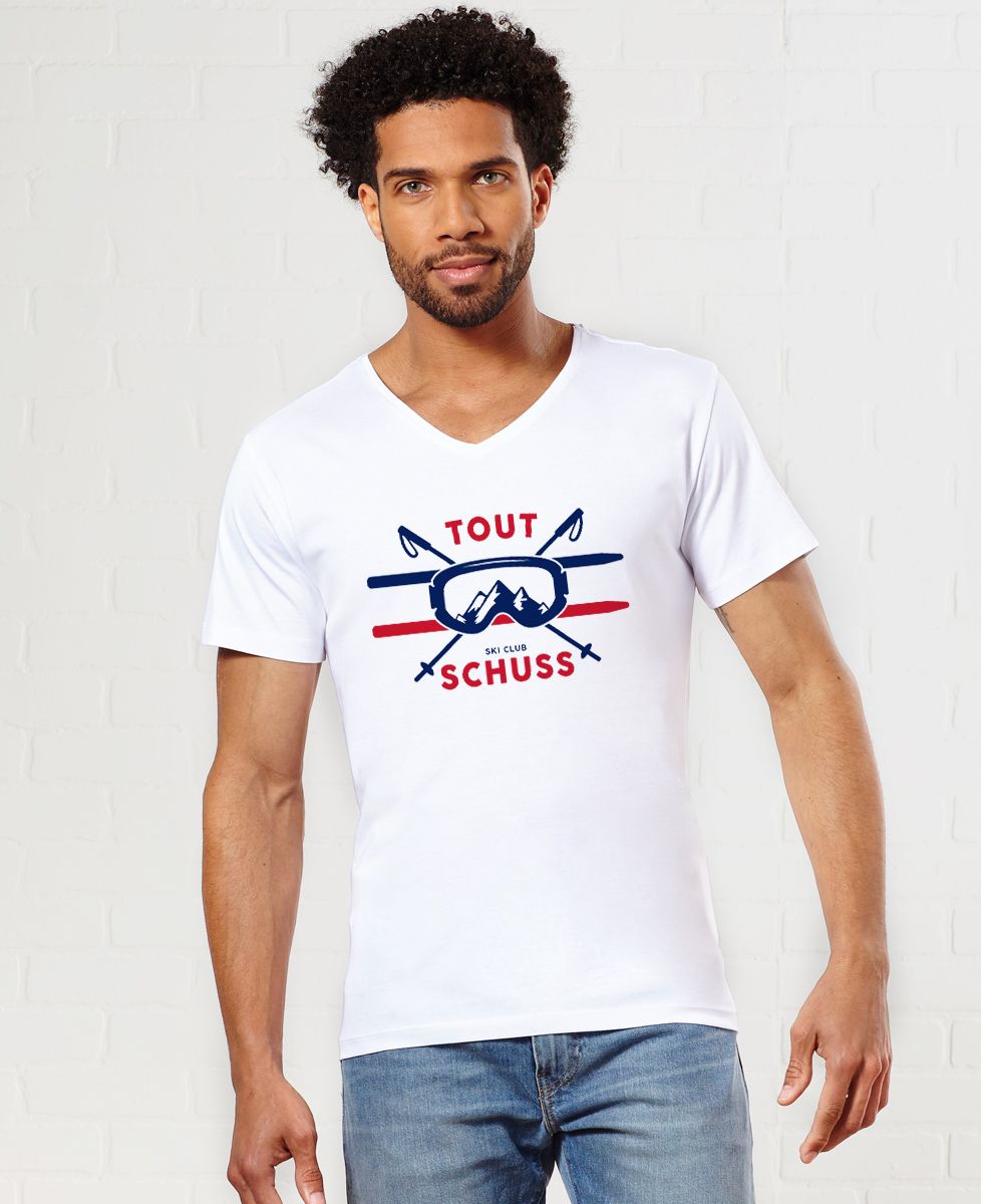 T-shirt homme v