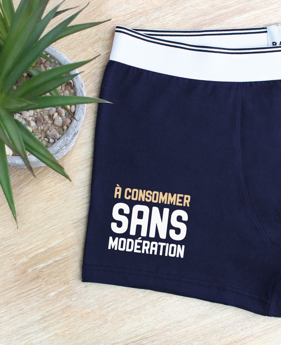 Boxer A consommer sans modération - Cadeaux Couple