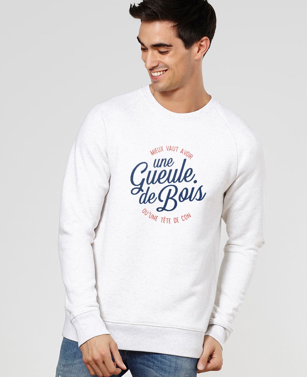 Sweatshirt homme Une gueule de bois