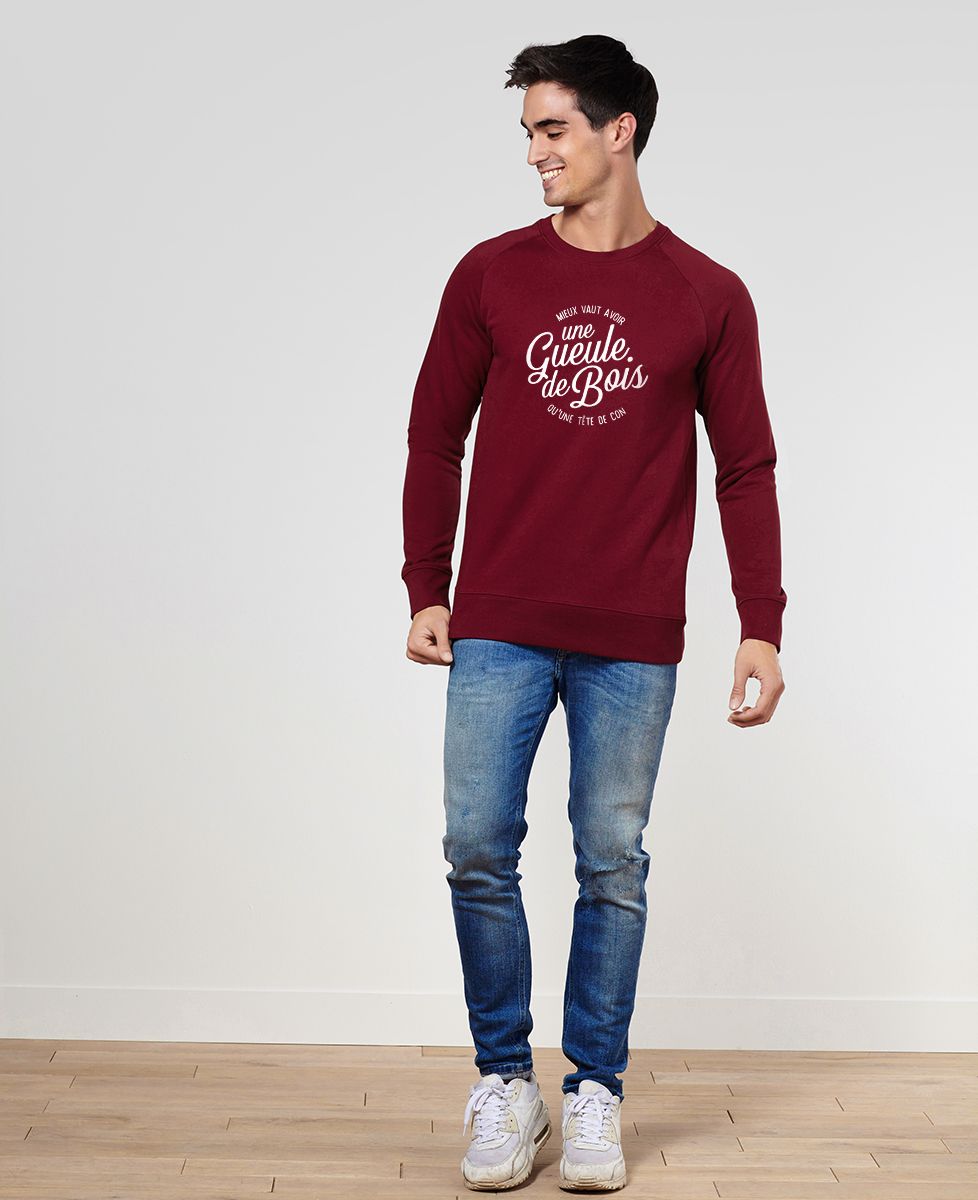 Sweatshirt homme Une gueule de bois