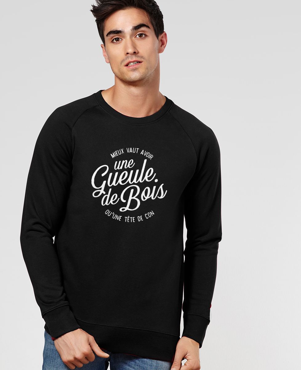Sweatshirt homme Une gueule de bois