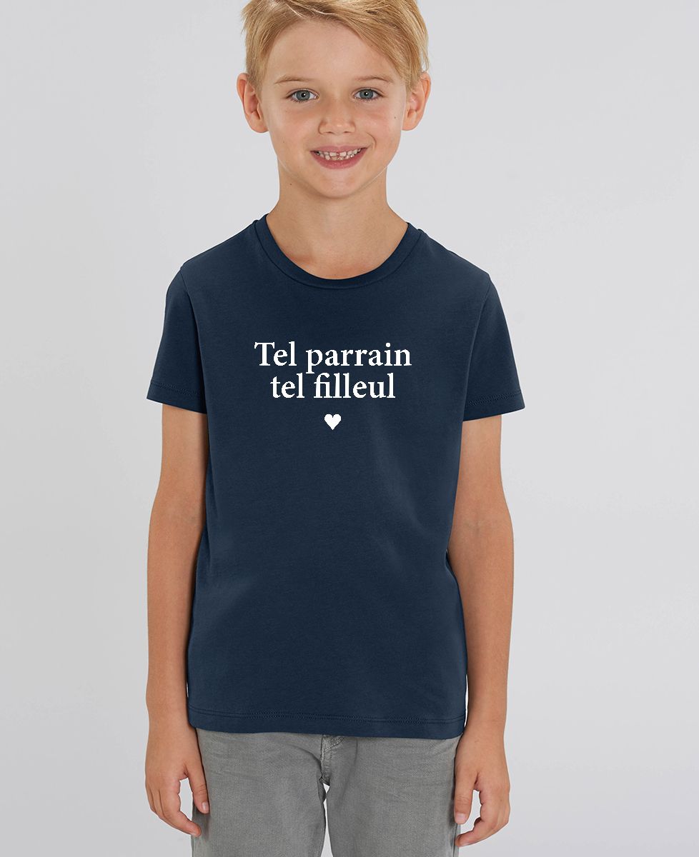 T-shirt enfant Tel parrain tel filleul