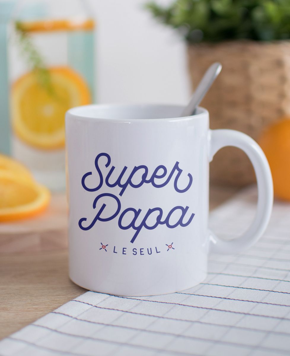 Mug Super Papa - Cadeaux Papa