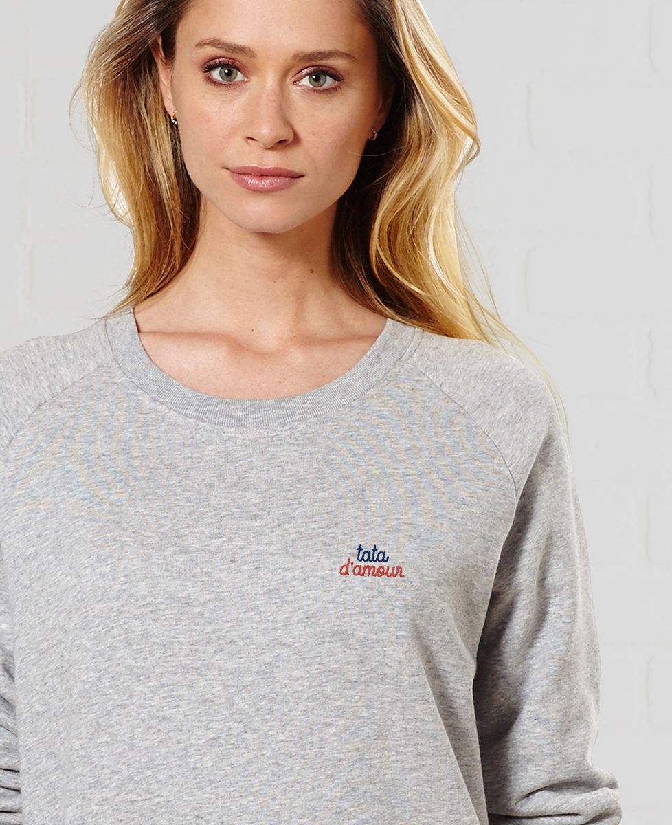 Sudadera de mujer Love Auntie (bordado)