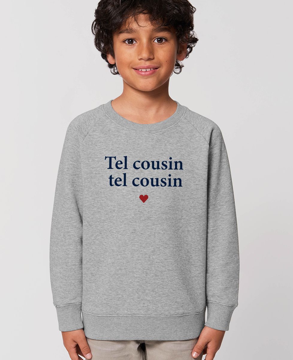 Sweatshirt enfant Tel cousin tel cousin