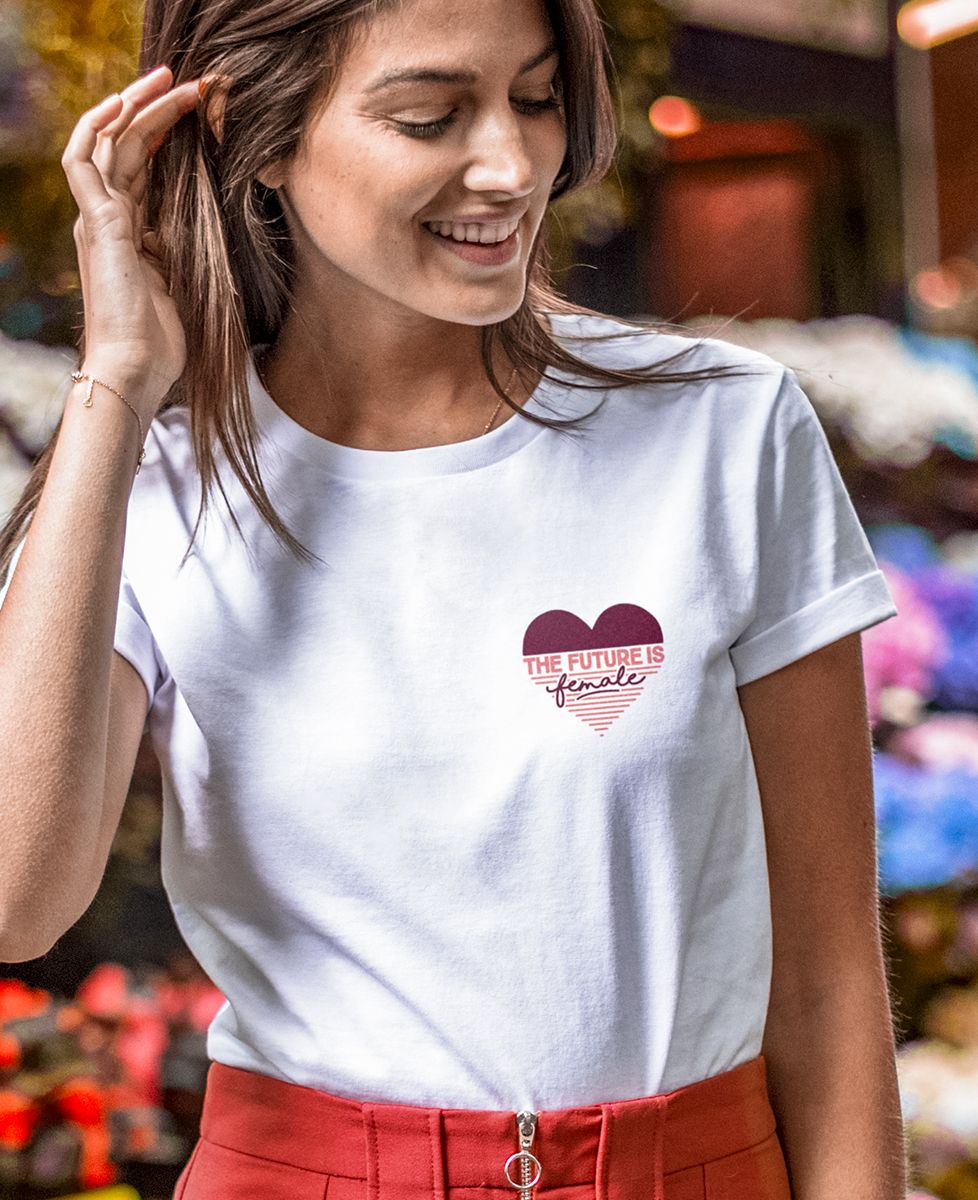 T-shirt femme The future is female