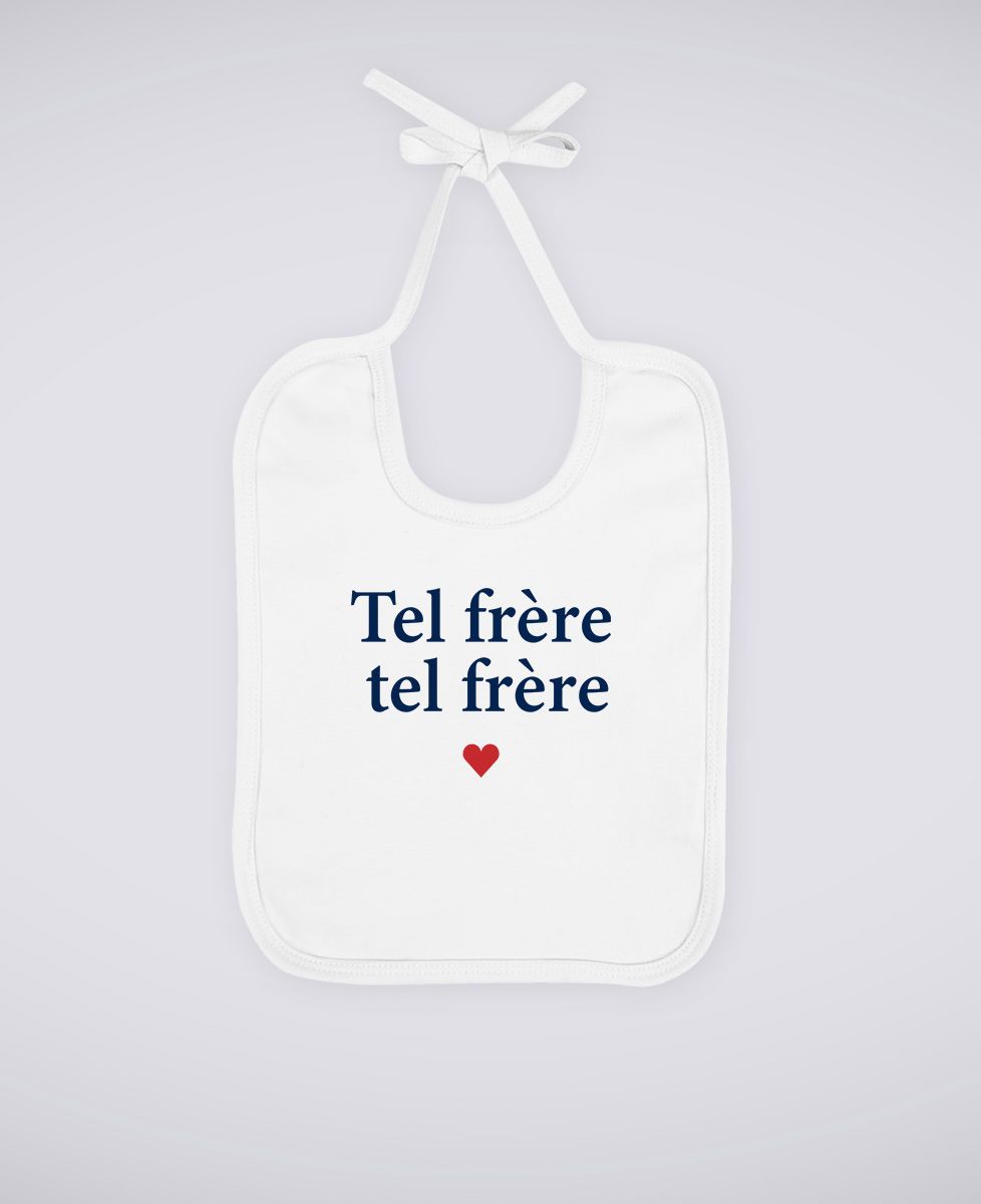 Bavoir Tel frère tel frère