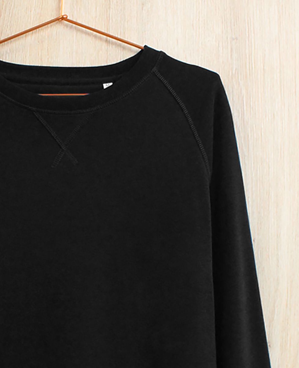 Sweatshirt homme Deux étoiles brodé personnalisé