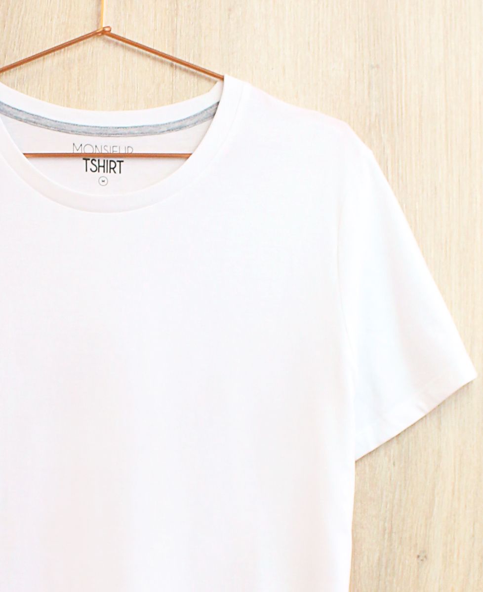 T-Shirt homme Deux étoiles brodé personnalisé