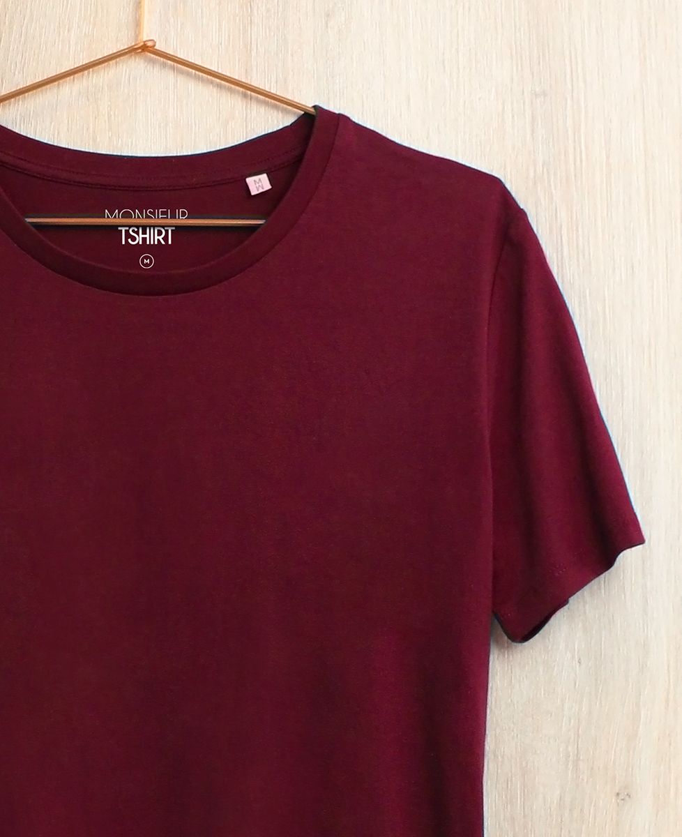 T-Shirt homme Deux étoiles brodé personnalisé