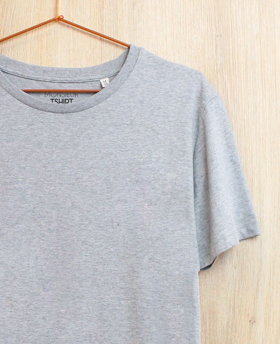 T-Shirt homme Deux étoiles brodé personnalisé