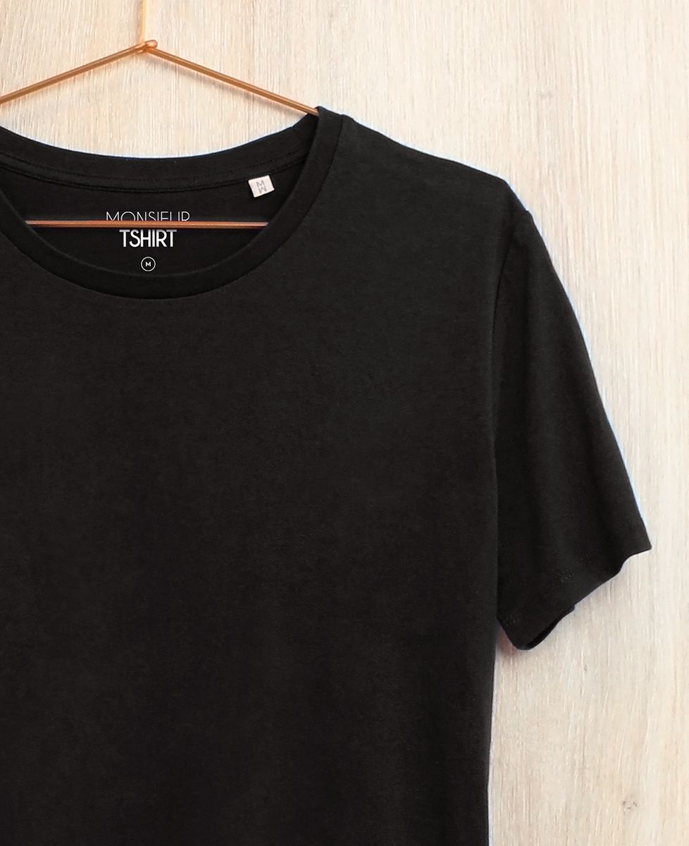 T-Shirt homme Deux étoiles brodé personnalisé