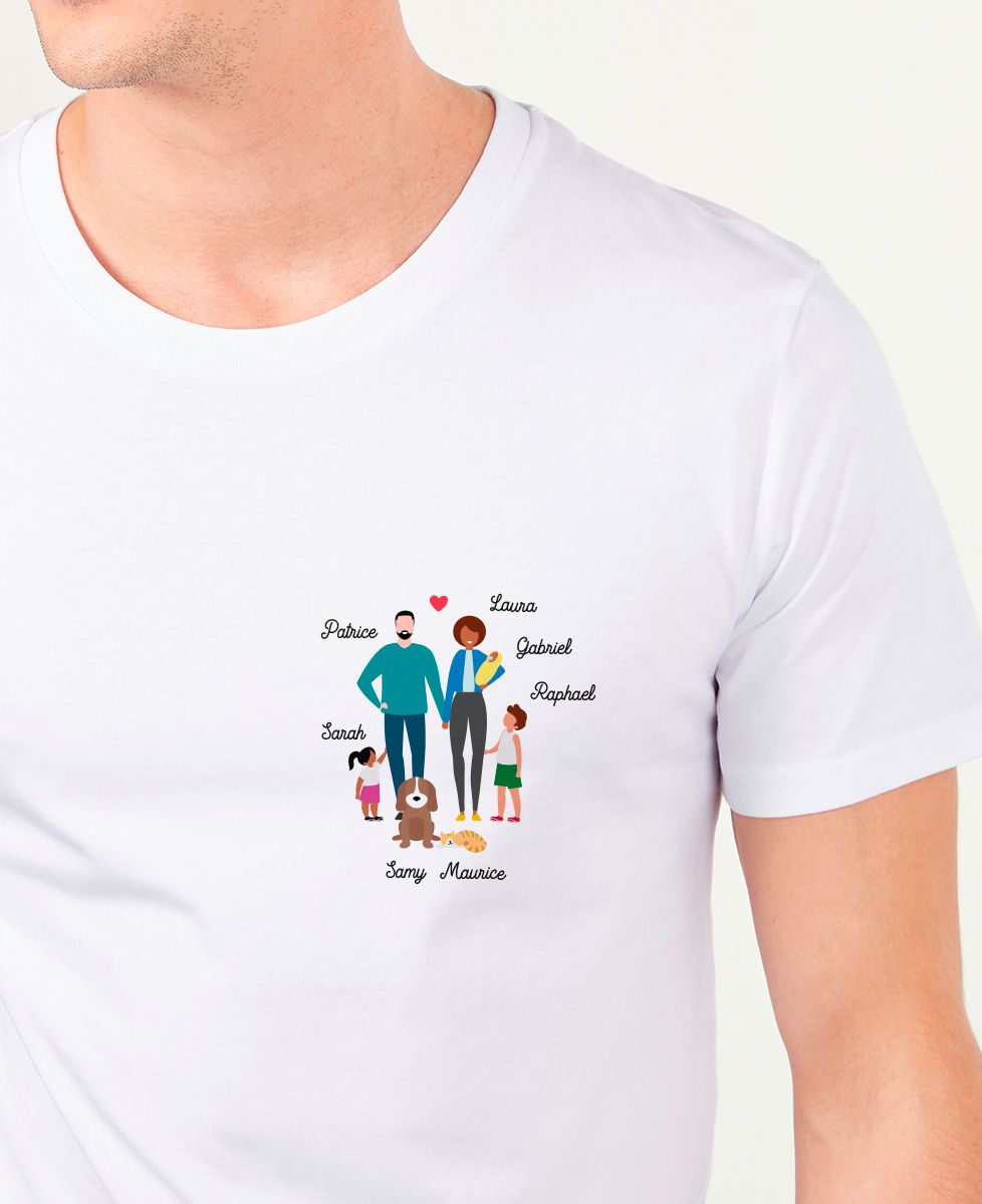 T-shirt Personnalisé Avec Photo, Tee Shirt Personnalisable