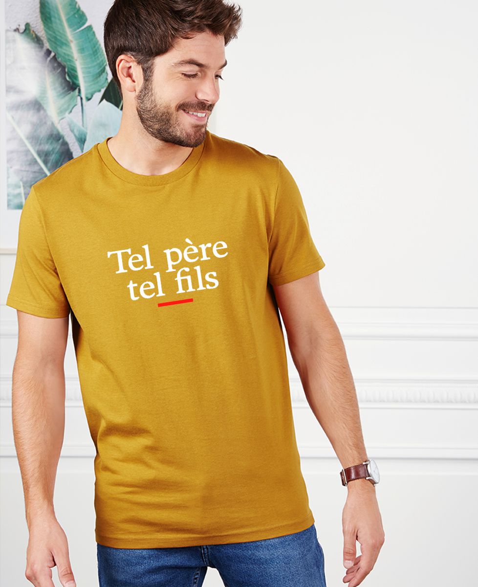 Tee shirt tel père tel fils Clearance