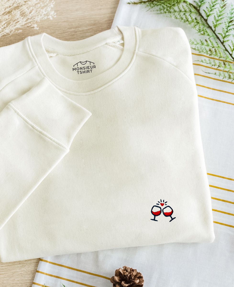 Sudadera de hombre Chin chin (bordado) - Aperitivo