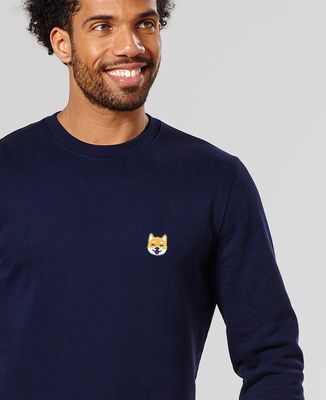Men's sweatshirt Shiba (embroidered) - Animals